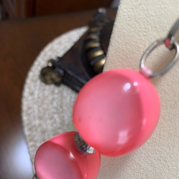 NWT- M Haskell Large Bead & Crystal Necklace - Picture 3 of 3